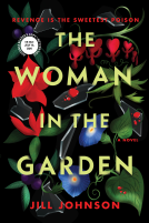 book cover for The Woman in the Garden