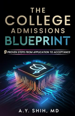 book cover for The College Admissions Blueprint