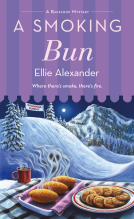 book cover for A Smoking Bun