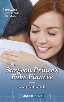 book cover for Surgeon Prince's Fake Fiancée