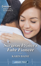 book cover for Surgeon Prince's Fake Fiancée
