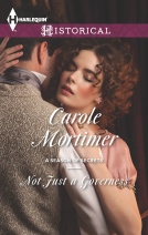book cover for Not Just a Governess