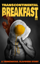 book cover for Transcontinental Breakfast: A Romantic Food Porn