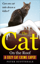 book cover for The Cat On the Roof: A Cozy Cat Crime Caper