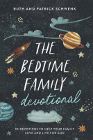 book cover for The Bedtime Family Devotional