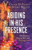 book cover for Abiding in His Presence