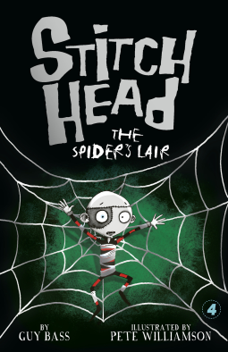 book cover for The Spider's Lair