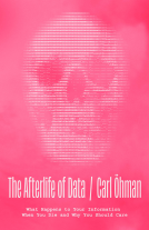 book cover for The Afterlife of Data