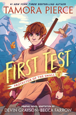 book cover for First Test Graphic Novel