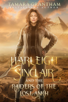 book cover for Harleigh Sinclair and the Raiders of the Lost Ankh
