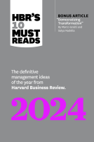 book cover for HBR's 10 Must Reads 2024
