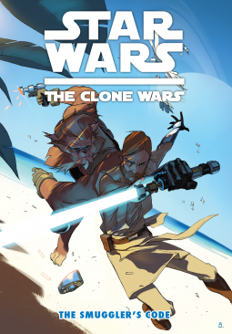 book cover for Star Wars: The Clone Wars - The Smuggler's Code