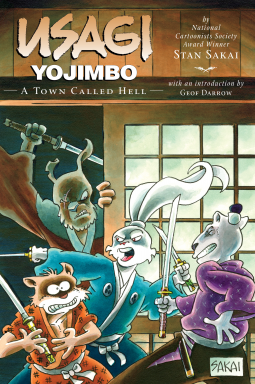 book cover for Usagi Yojimbo Volume 27: A Town Called Hell