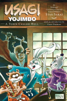 book cover for Usagi Yojimbo Volume 27: A Town Called Hell