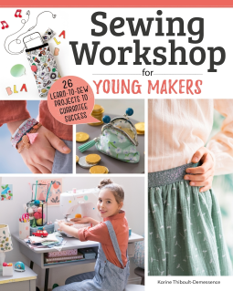book cover for Kids' Sewing Workshop