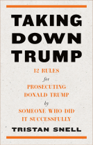 book cover for Taking Down Trump