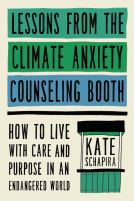 book cover for Lessons from the Climate Anxiety Counseling Booth