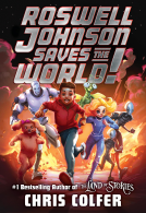 book cover for Roswell Johnson Saves the World!