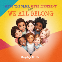 book cover for We're the Same, We're Different and We All Belong