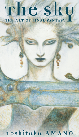 book cover for The Sky: The Art of Final Fantasy Slipcased Edition