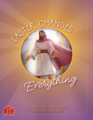 book cover for Easter Changes Everything