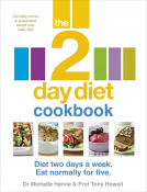 book cover for The 2-Day Diet Cookbook