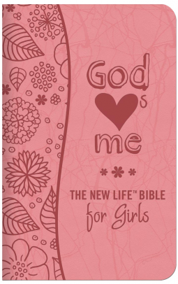 book cover for God "Hearts" Me New Life Bible for Girls