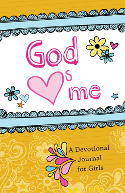book cover for God "Hearts" Me: A Devotional Journal for Girls