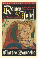 book cover for Romeo and Juliet: A New English Translation by Michael Curtotti