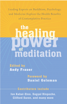 book cover for The Healing Power of Meditation