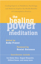 book cover for The Healing Power of Meditation