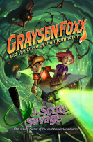 book cover for Graysen Foxx and the Curse of the Illuminerdy