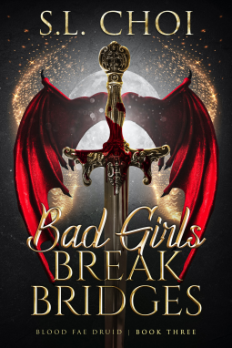 book cover for Bad Girls Break Bridges