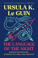 book cover for The Language of the Night