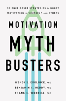 book cover for Motivation Myth Busters