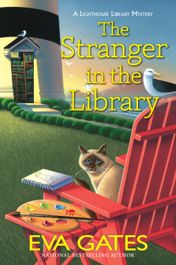 book cover for The Stranger in the Library