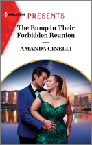 book cover for The Bump in Their Forbidden Reunion