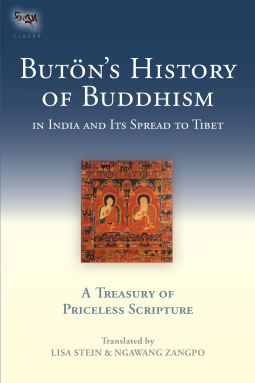 book cover for Buton's History of Buddhism in India and Its Spread to Tibet