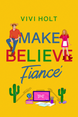 book cover for Make Believe Fiancé
