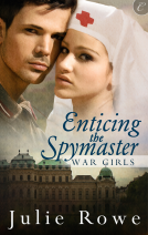 book cover for Enticing the Spymaster