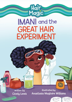 book cover for Imani and the Great Hair Experiment