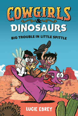 book cover for Cowgirls and Dinosaurs