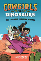 book cover for Cowgirls and Dinosaurs