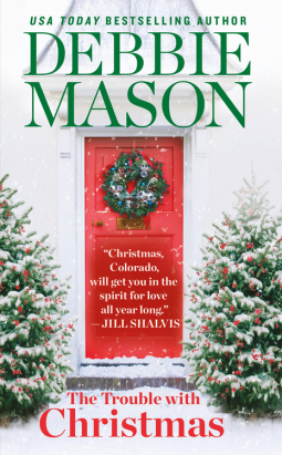 book cover for The Trouble with Christmas