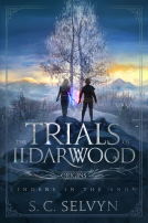 book cover for The Trials of Ildarwood: Cinders in the Snow