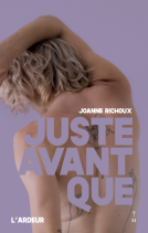 Couverture du livre pour Juste avant que