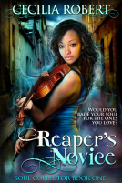 book cover for Reaper's Novice