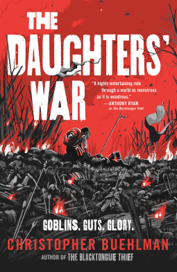 book cover for The Daughters' War