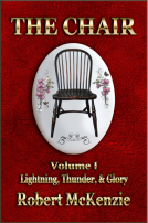 book cover for The Chair Volume I: Lightning, Thunder, & Glory