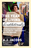 book cover for The Year of Living Constitutionally
